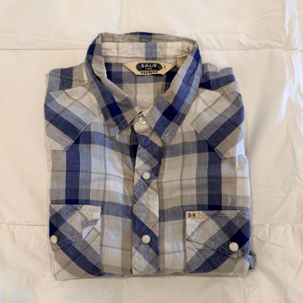 Salt Valley Western lightweight flannel